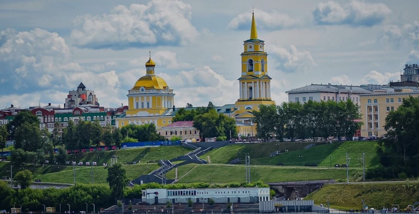 Пермь вид с реки